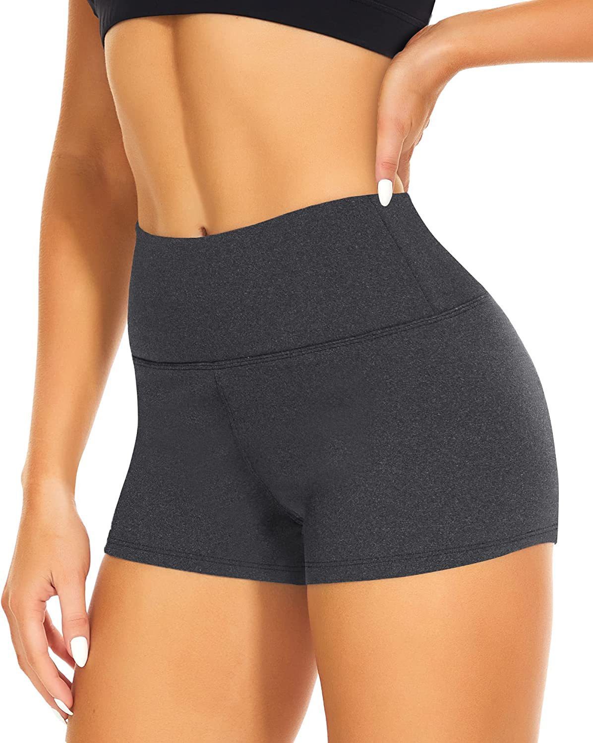 Seamless High-Waist Shaping Shorts – Invisible Control Fit