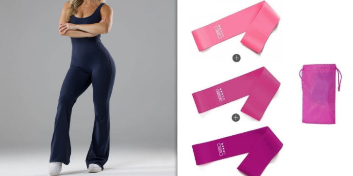 Flared Jumpsuit – Seamless Activewear for Workout & Street Style