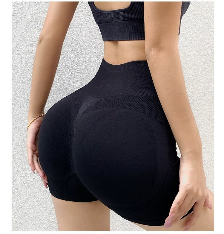 Seamless Scrunch Booty Shorts – Push-Up Gymwear for Glute Day