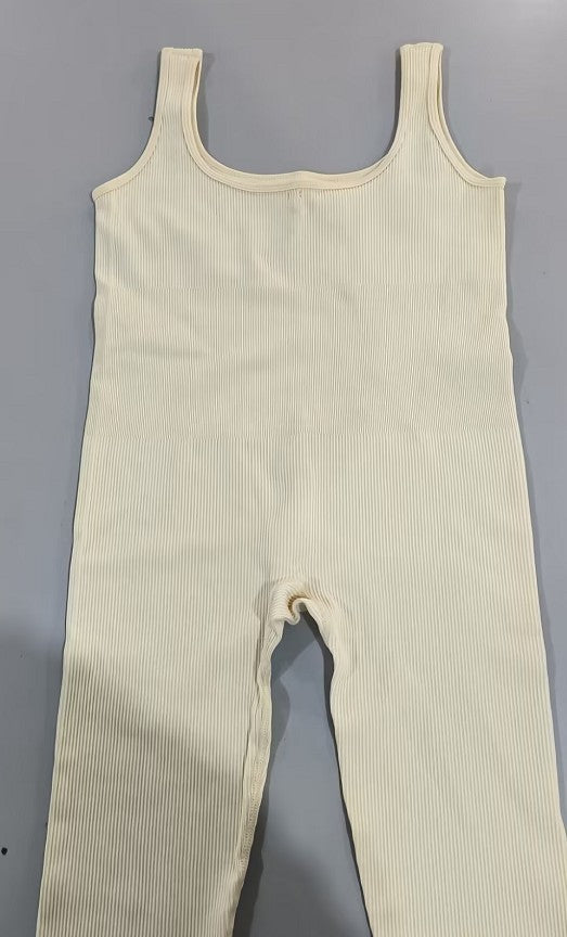 Seamless Full-Body Fitness Suit