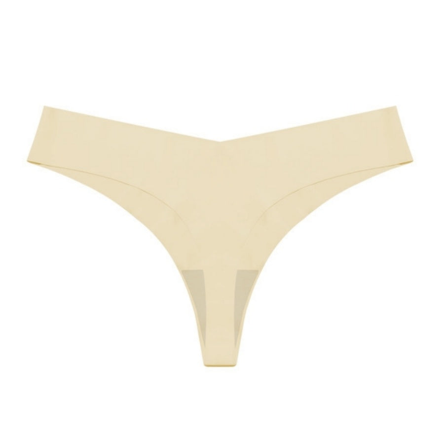 Seamless Thong Panties Set – Invisible Everyday Intimates (6-Pack)