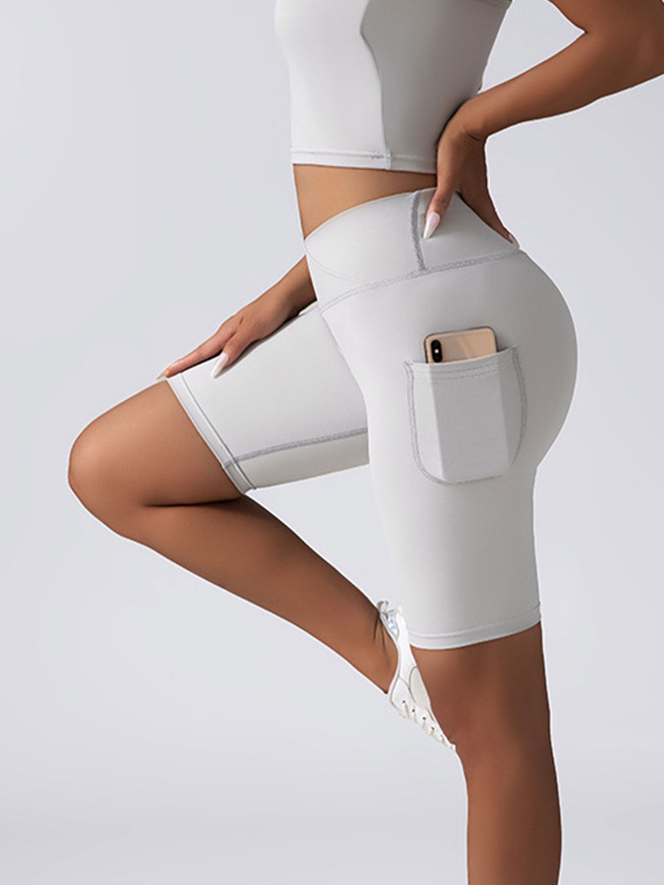 Seamless Workout Romper Set (3 PCS) – Sculpting Activewear Bodysuits