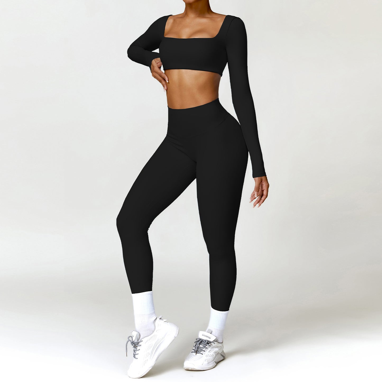 Perfect Shape Set  Women’s Leggings and Crop Top