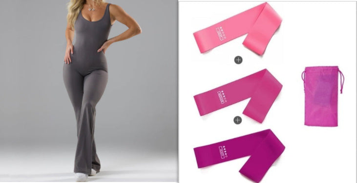 Flared Jumpsuit – Seamless Activewear for Workout & Street Style