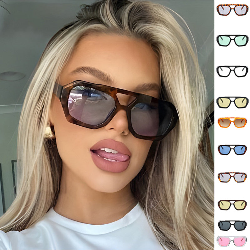 Iconic Oversized Square Sunglasses – Statement Shades in Multiple Colors